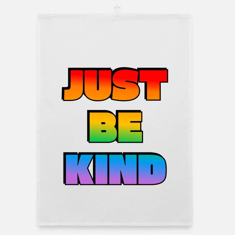 Just Be Kind Gradient Organic dish towel