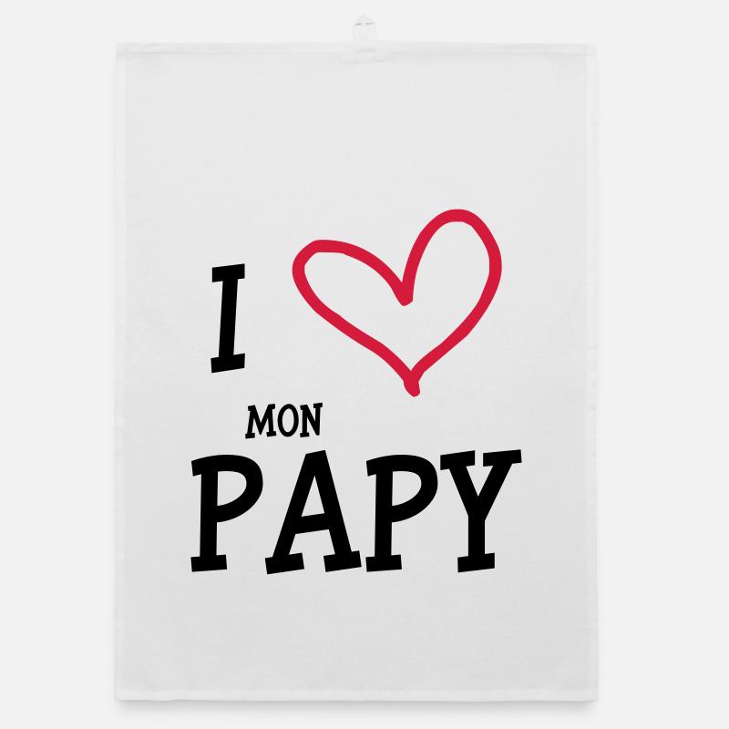 I Love mon Papy Torchon bio