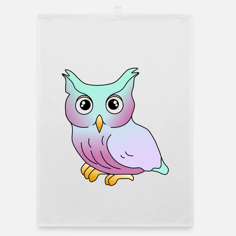 Eule Organic Geschirrtuch