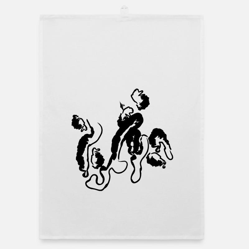 Cool symbol - timeless Design Organic Geschirrtuch
