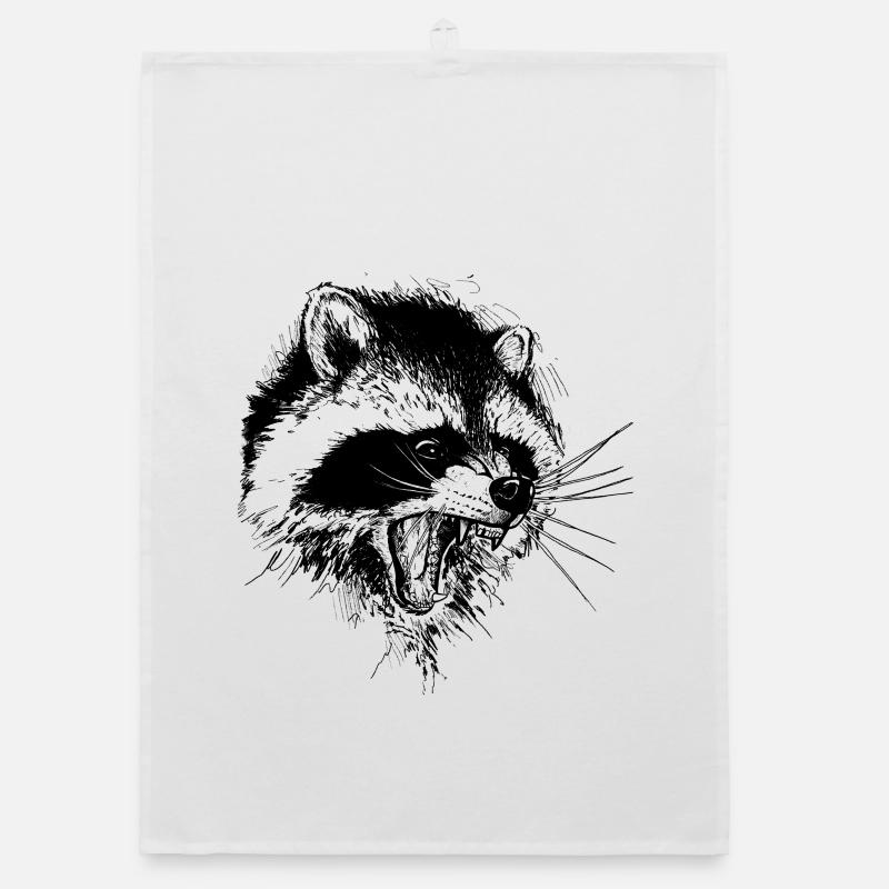 Waschbär Organic Geschirrtuch