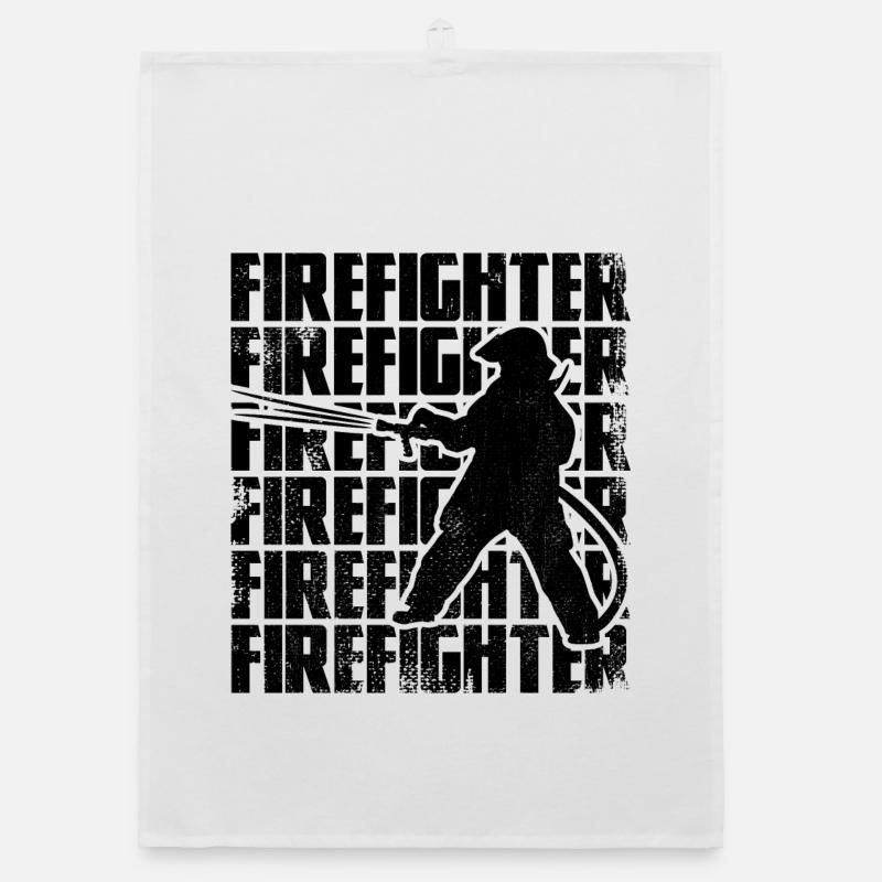 Fireman Organic dish towel