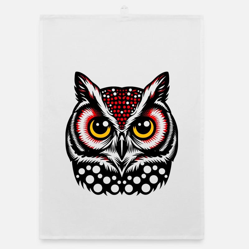 Owl Organic dish towel