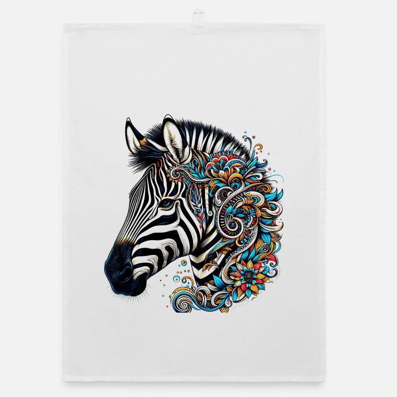 Zebra Organic dish towel