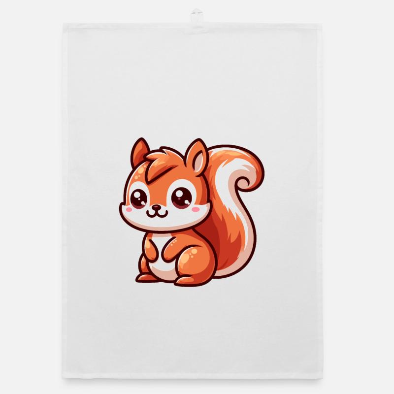 Petit Ecureuil Mignon Torchon bio