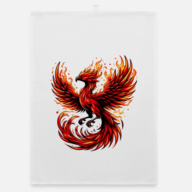 Red Phoenix Organic dish towel