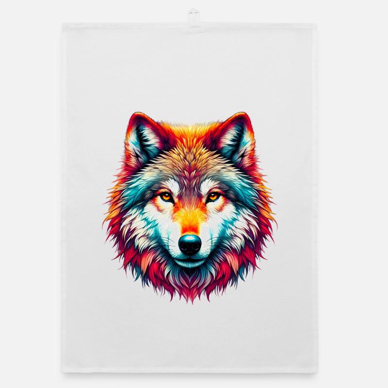 Wolf Organic Geschirrtuch