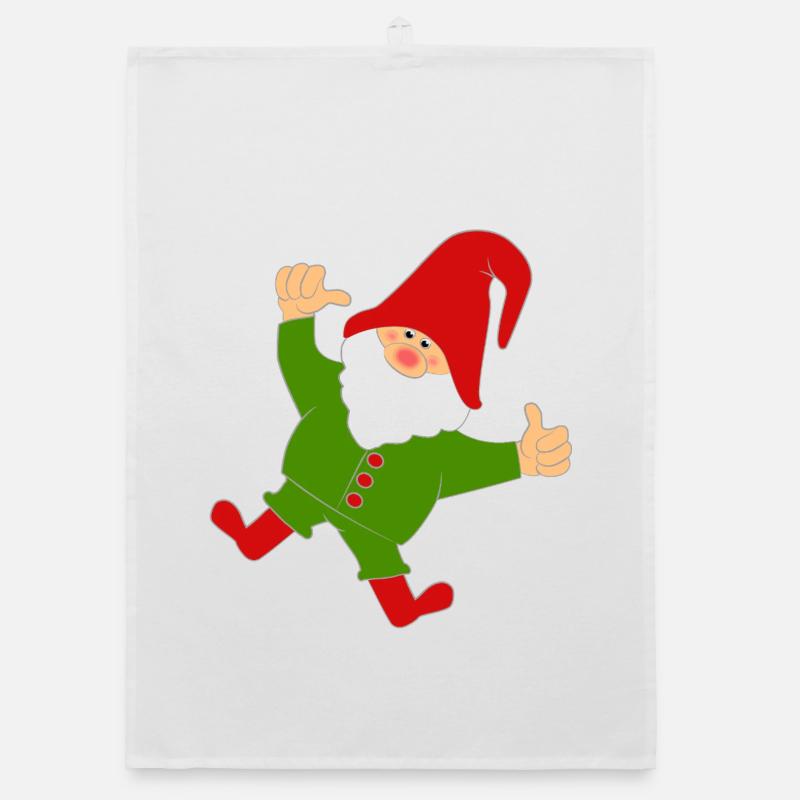 Gnome dansant Torchon bio