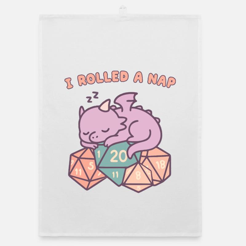 Nap Rolling Dragon Organic dish towel