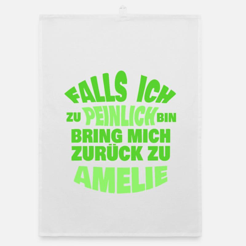 Gift for Amelie Organic dish towel