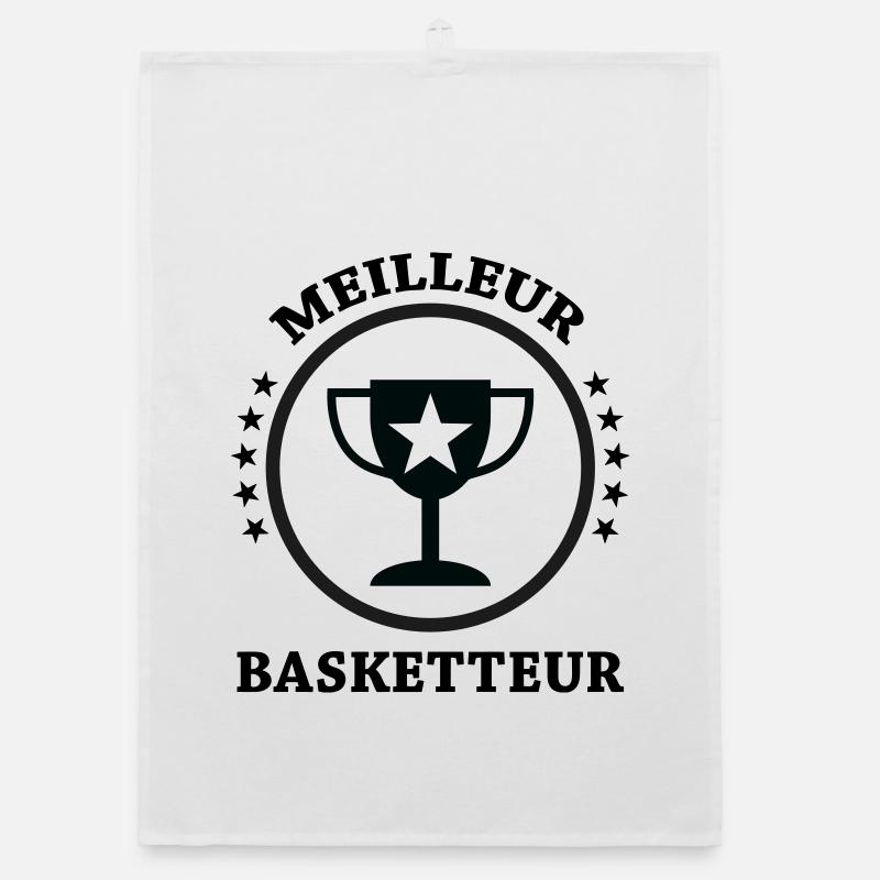 Best Basketball Player Organic dish towel
