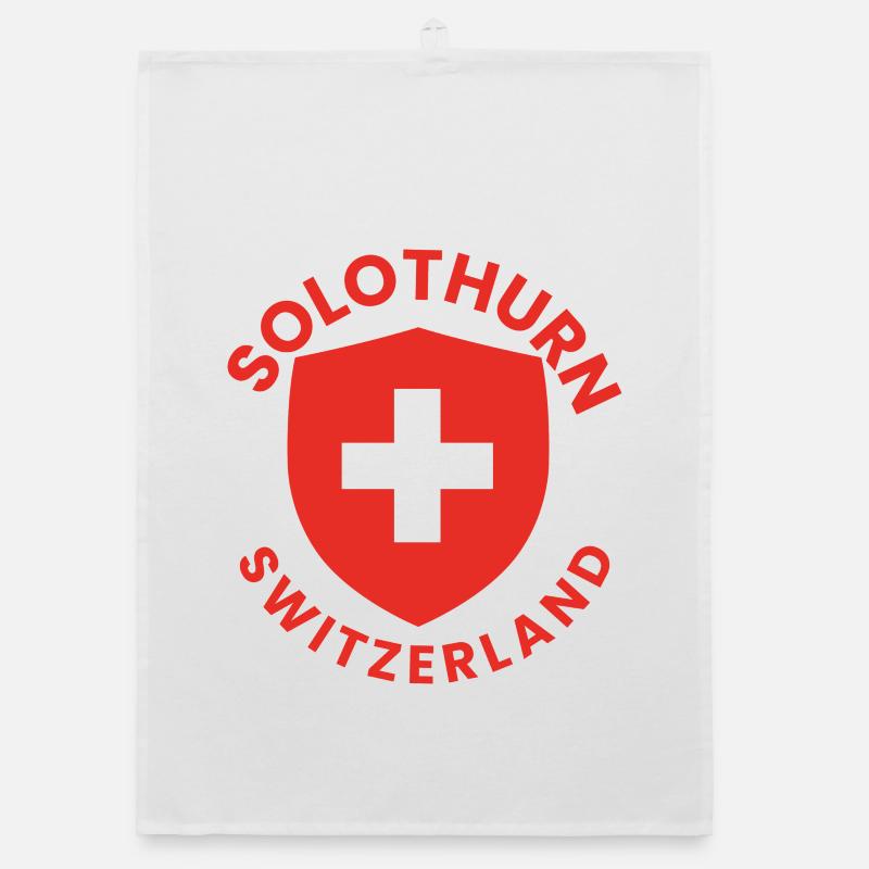 Solothurn Shield Emblem Organic dish towel