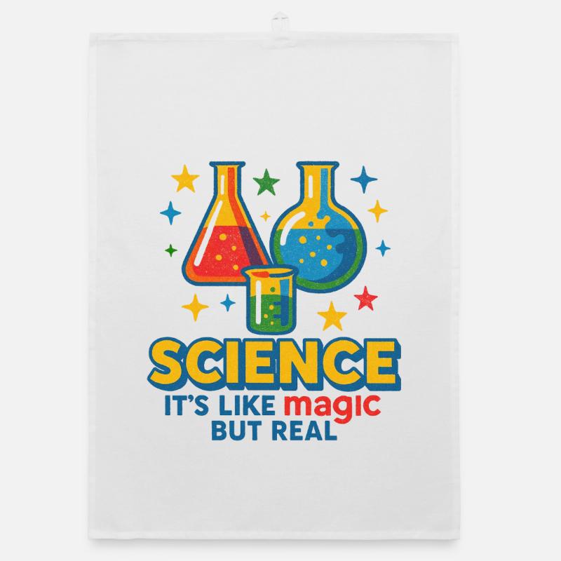 Science It's Like Magic But Real Organic dish towel