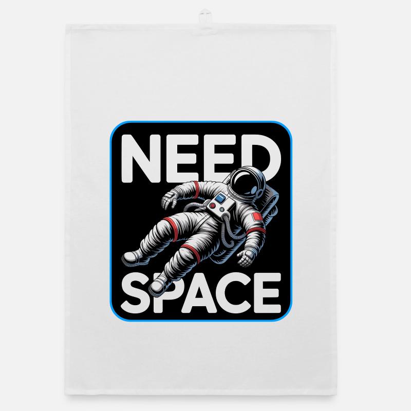 Need Space Astronaut Organic Geschirrtuch