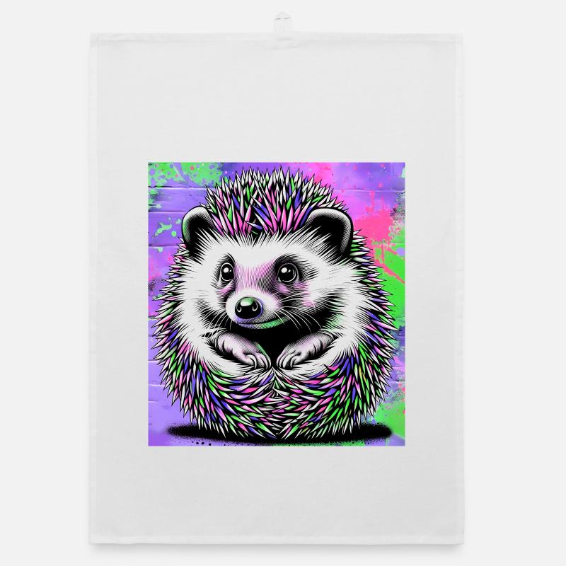 hedgehog Organic dish towel