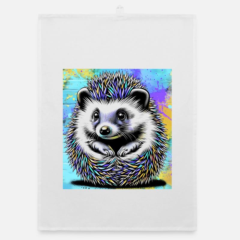 hedgehog Organic dish towel