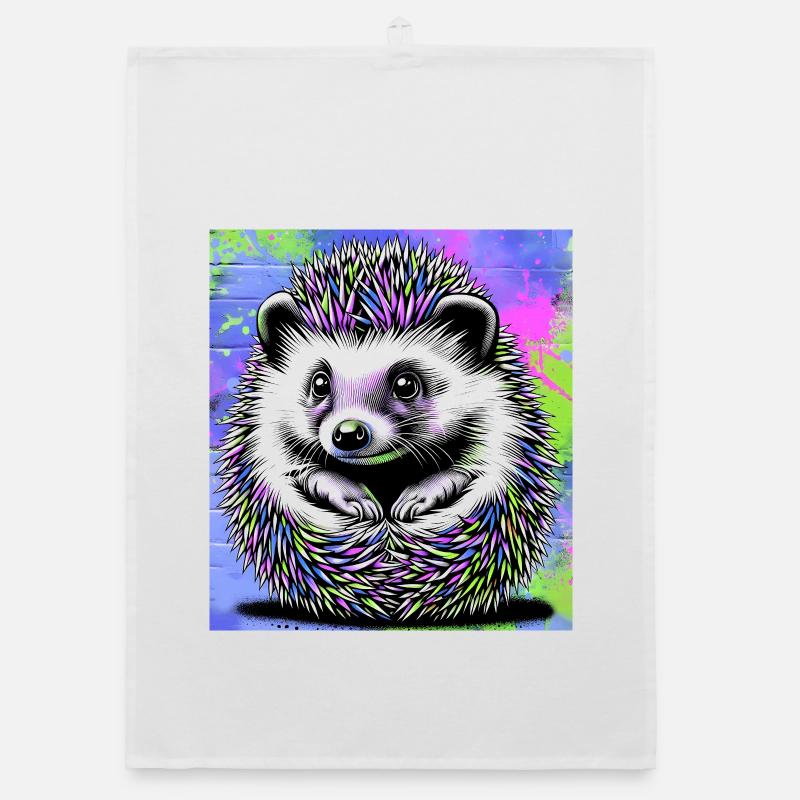 hedgehog Organic dish towel