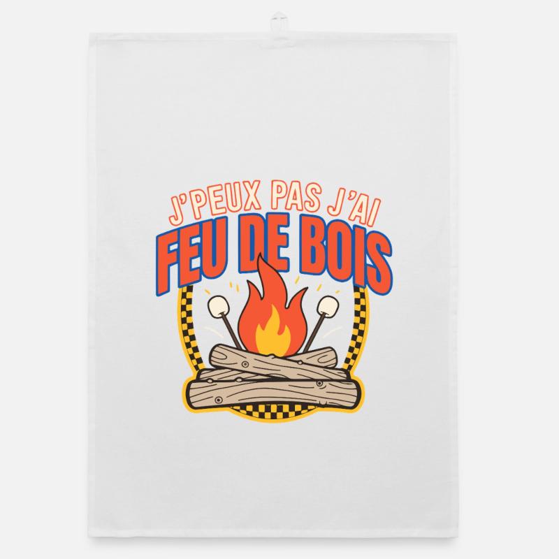 Feu de Bois Campfire Tee Torchon bio