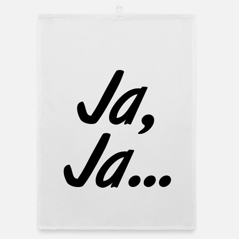 Ja, Ja... Organic Geschirrtuch