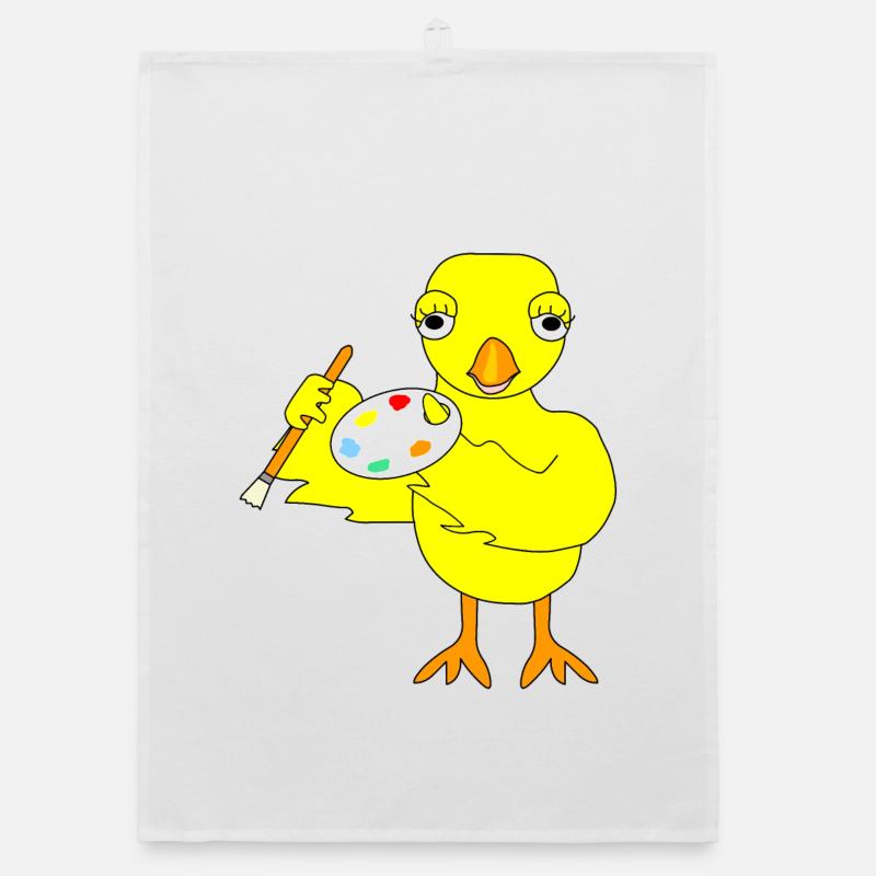 Art Chick Organic dish towel