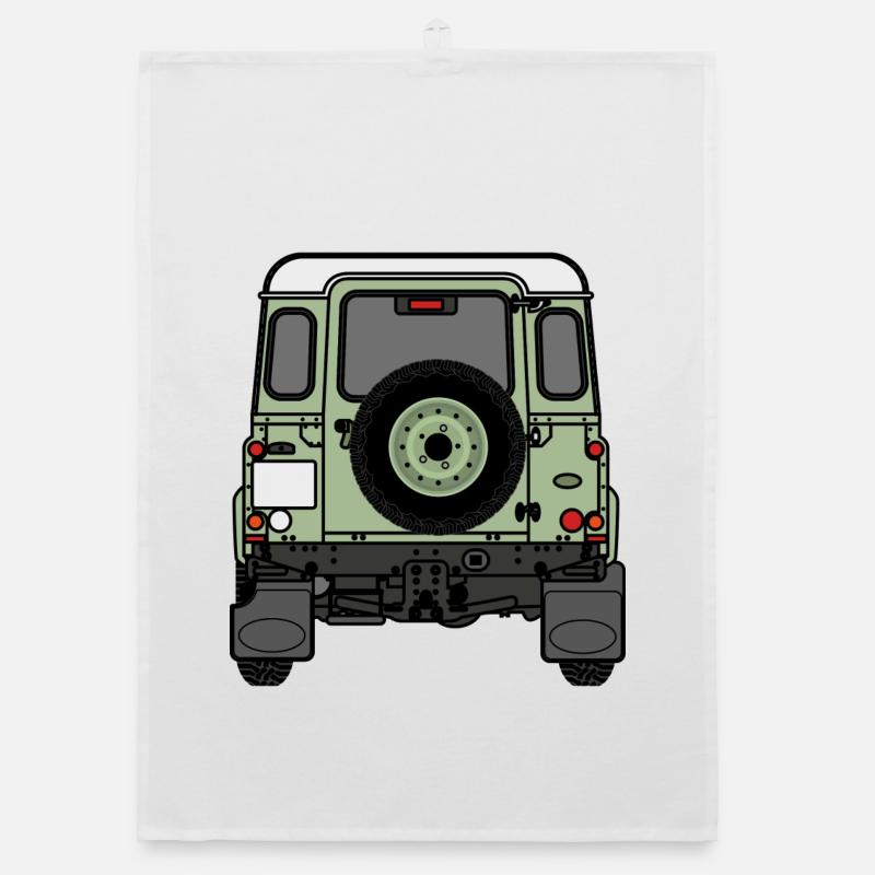 Defender - Rear Organic dish towel