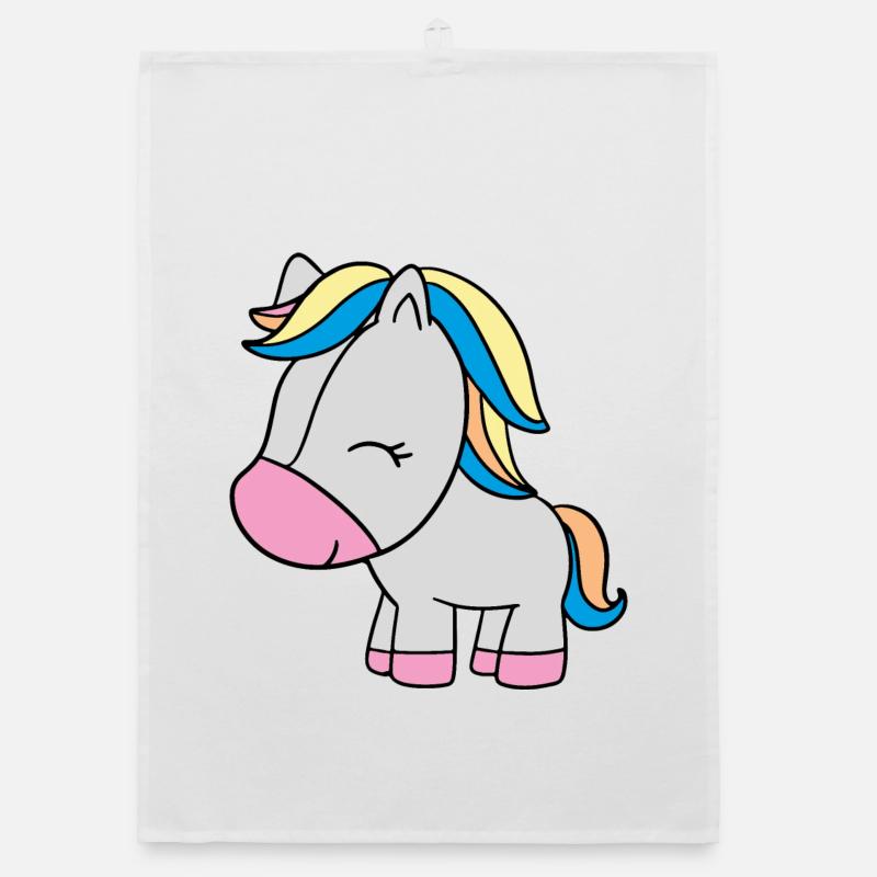 petite licorne Torchon bio