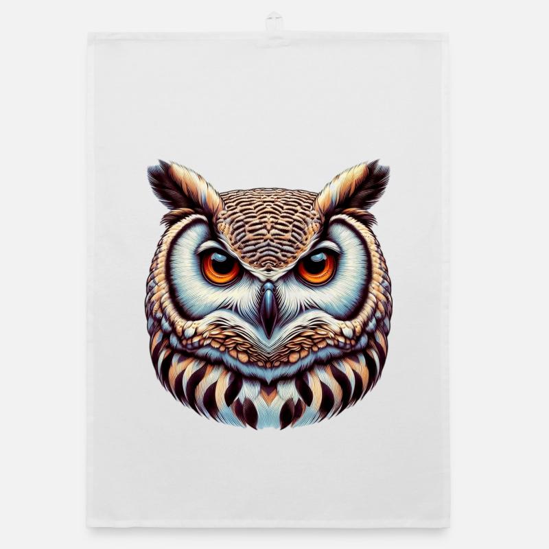 Owl Organic dish towel