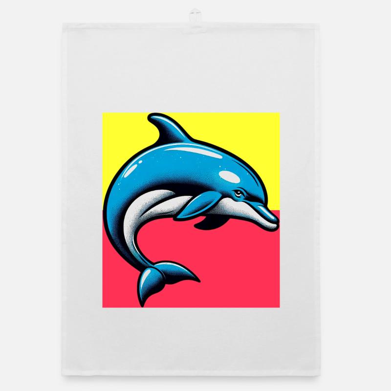 dolphin Organic dish towel