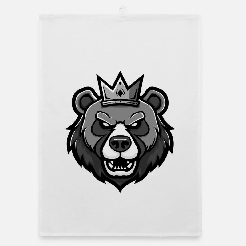 Bear Crown Organic dish towel