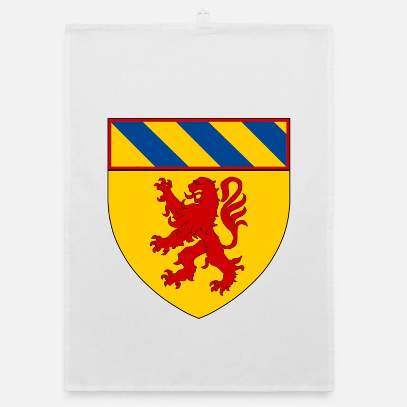 Wappen von Autun Organic Geschirrtuch