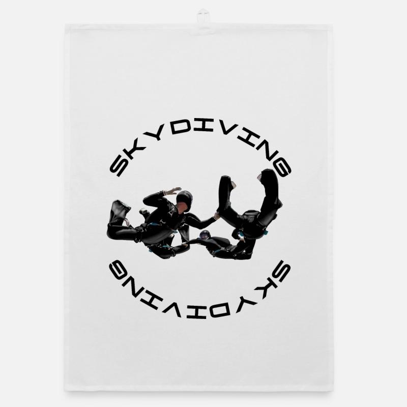 skydiving Organic Geschirrtuch