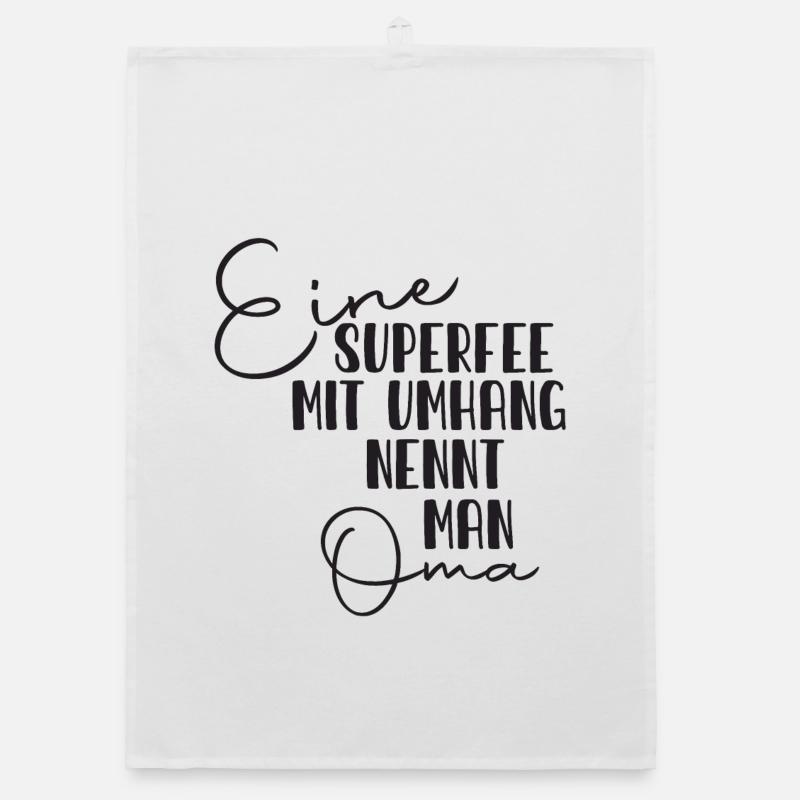 Déclaration de Granny Superfee Torchon bio