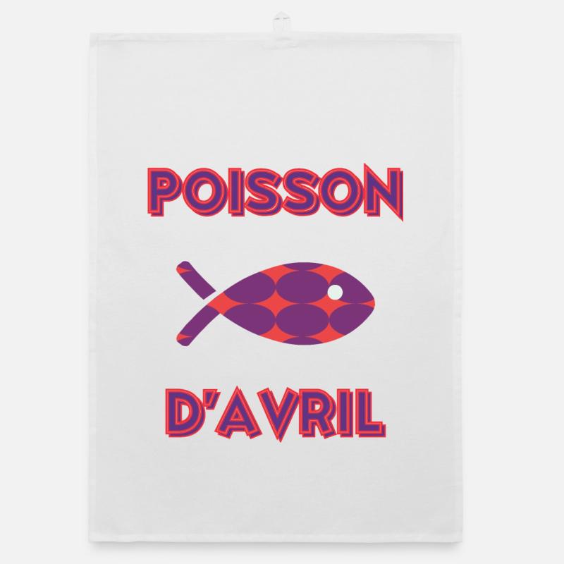 APRIL FOOL Organic dish towel