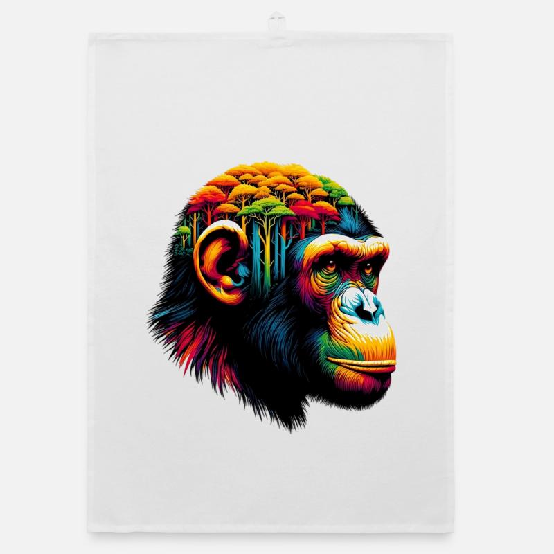 Monkey Organic dish towel