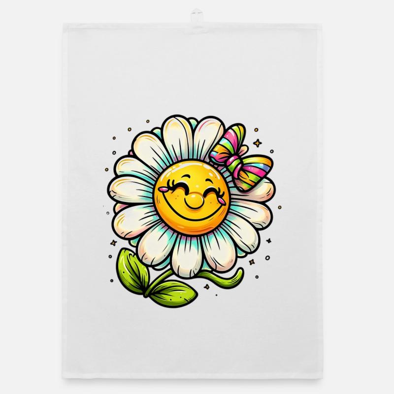 Gänseblümchen Organic Geschirrtuch