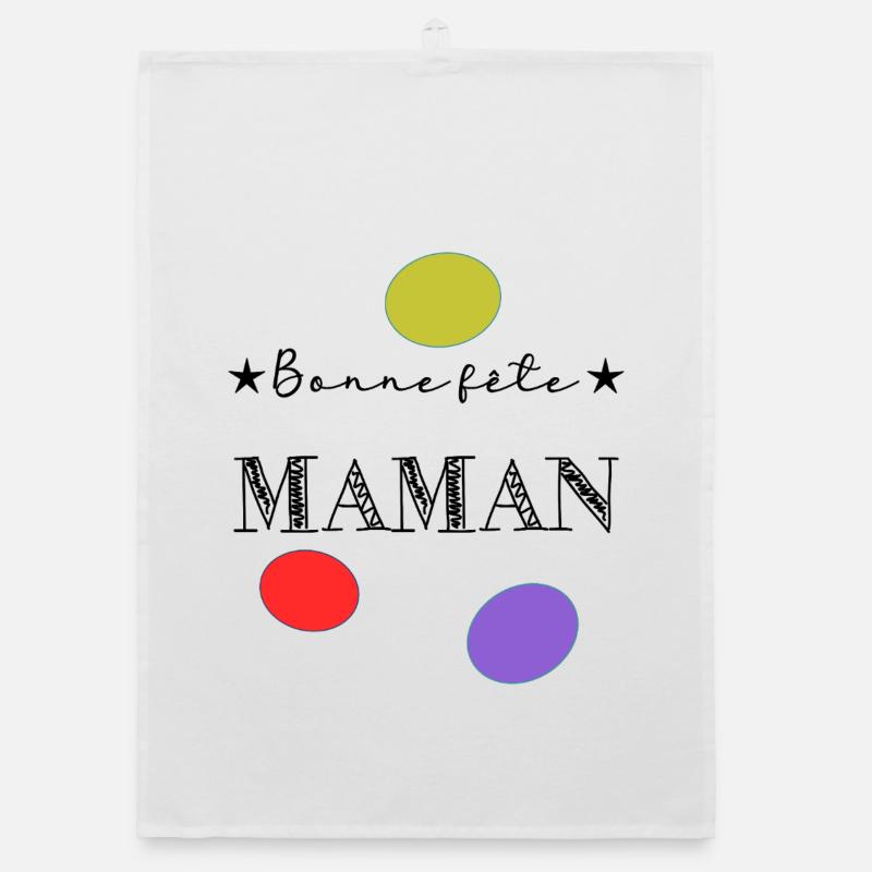 MAMA. MUTTERTAG. SCHÖNEN MUTTERTAG Organic Geschirrtuch