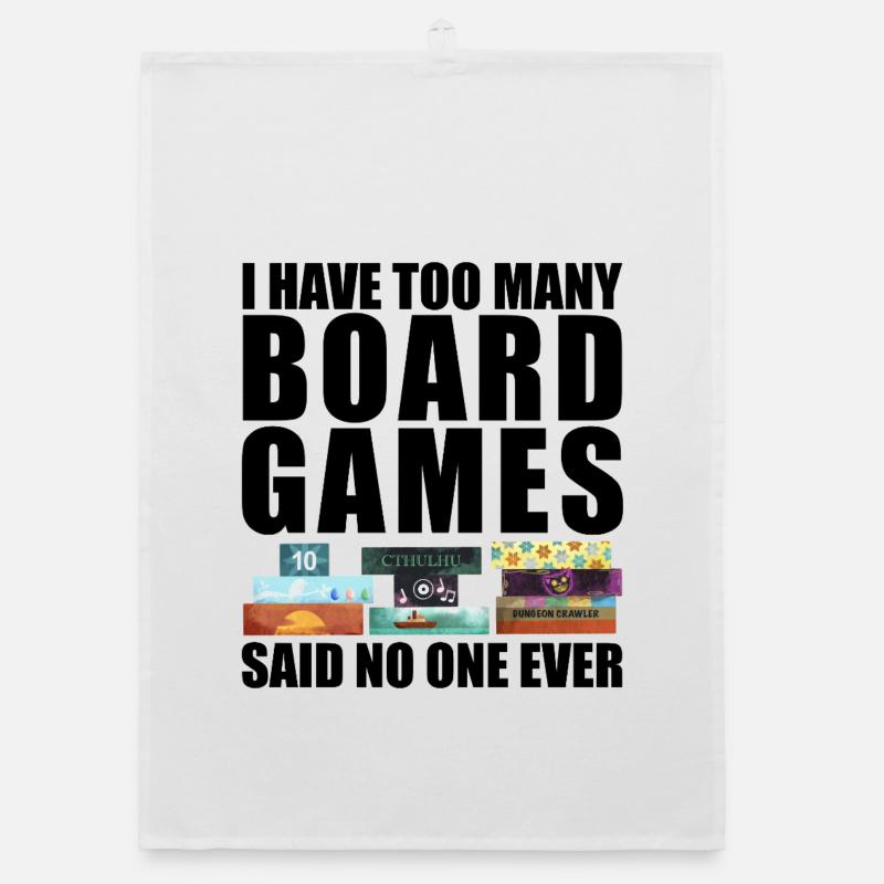 No one ever Organic dish towel