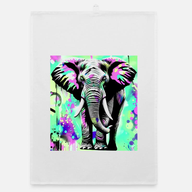 éléphant Torchon bio