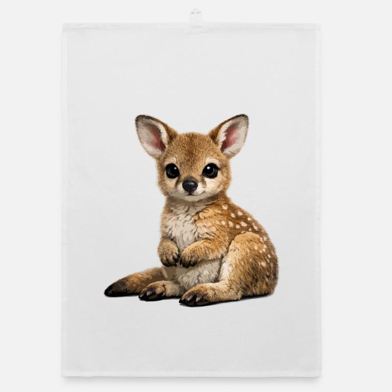 Bébé kangourou mignon Joey Torchon bio