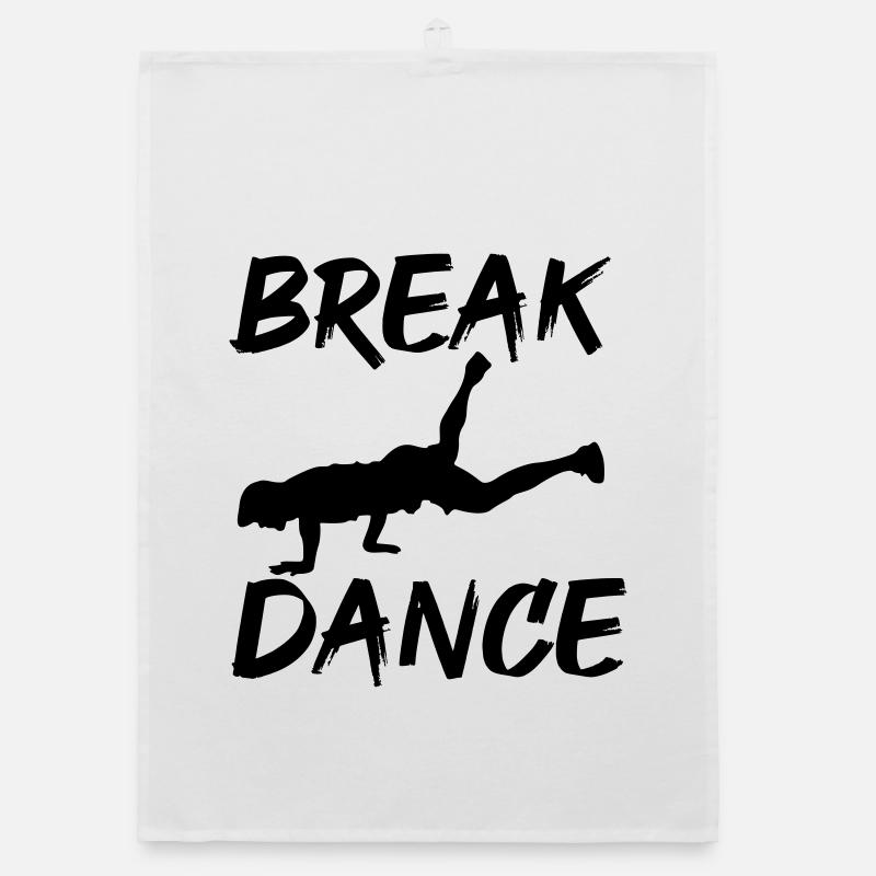 Breakdance Organic Geschirrtuch