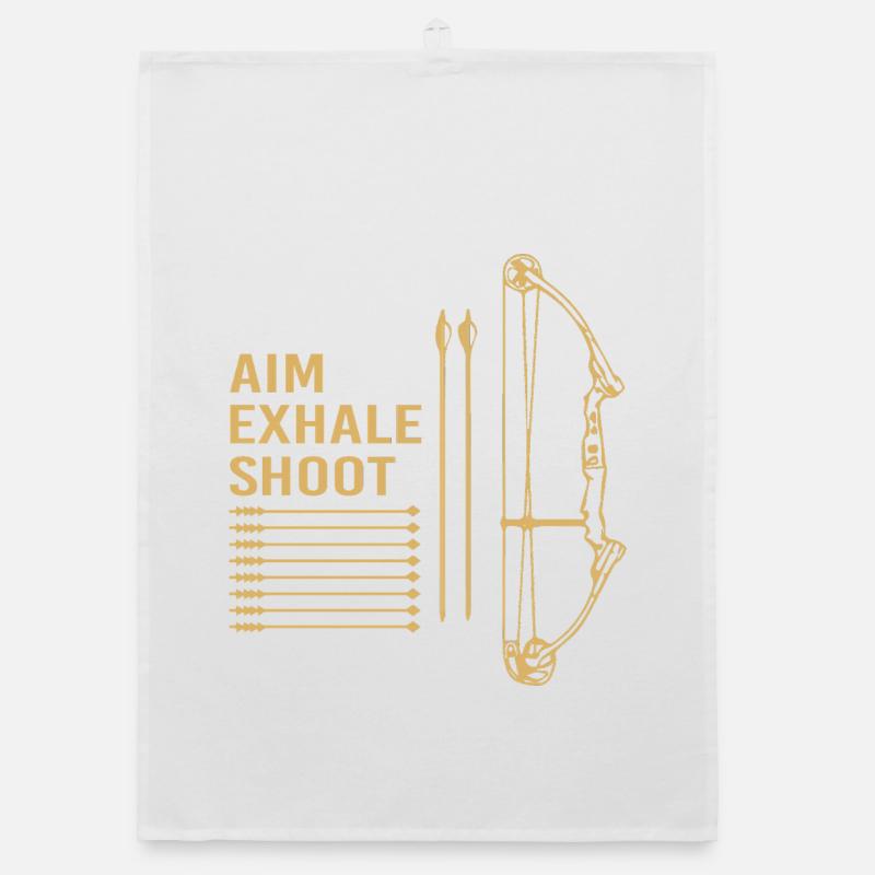 Archer Archery Archery Organic dish towel
