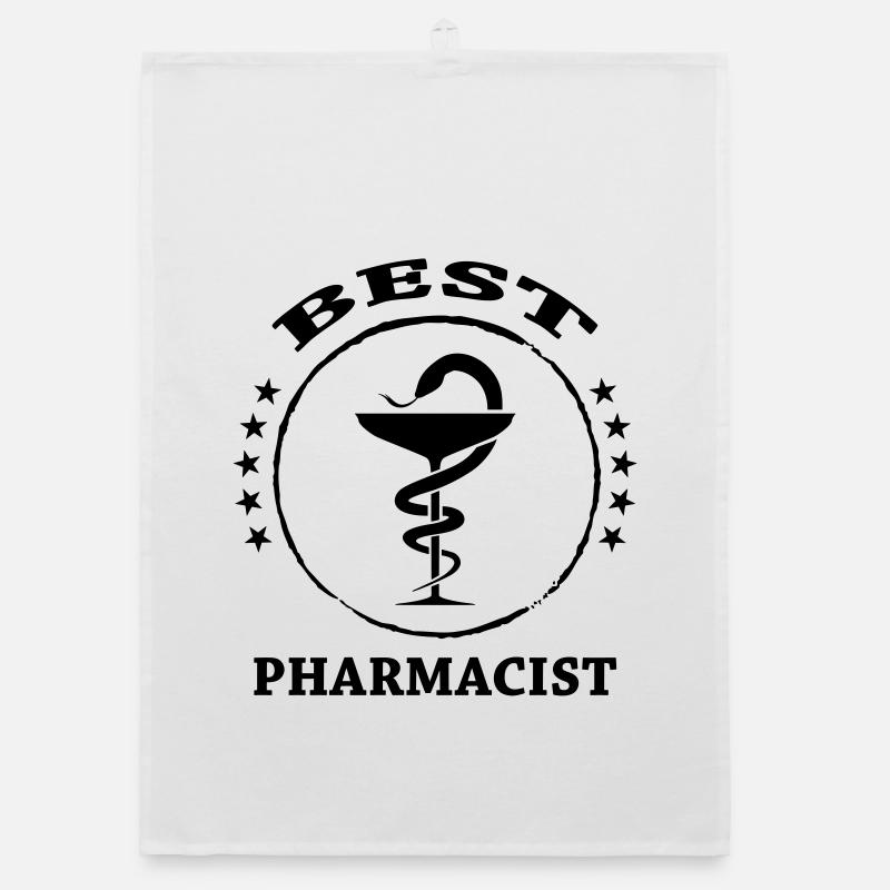 Best Pharmacist Organic Geschirrtuch