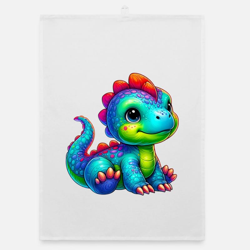 Dinosaure Torchon bio