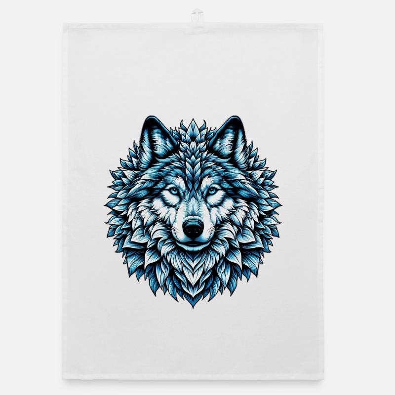 Wolf Organic Geschirrtuch