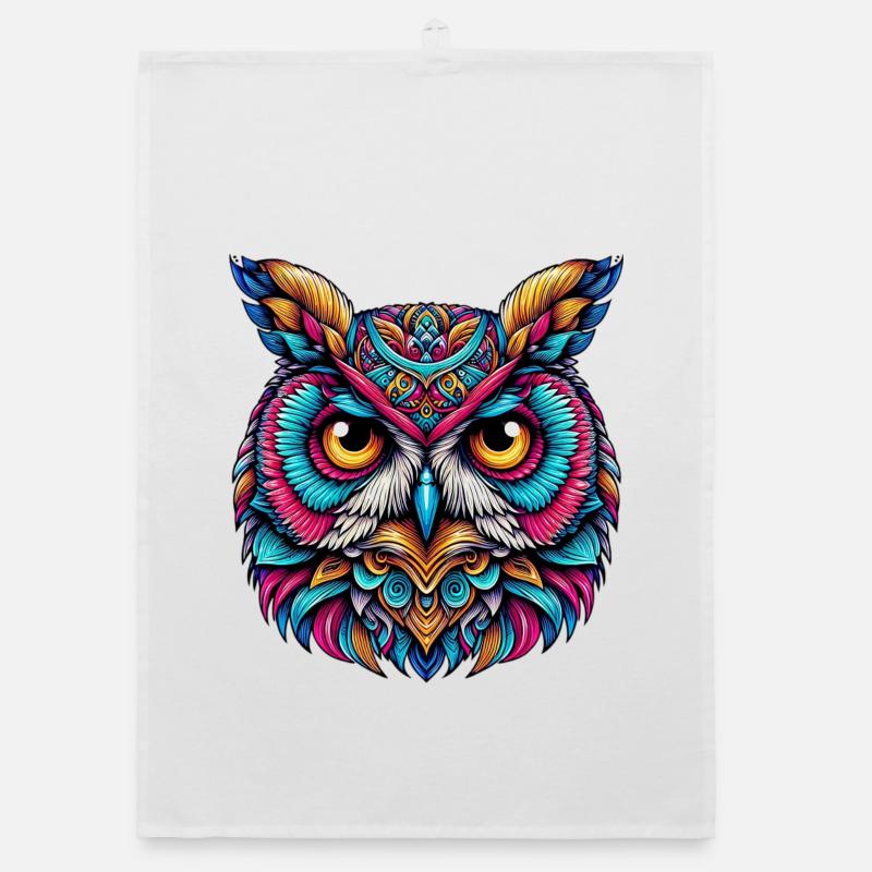 Owl Organic dish towel