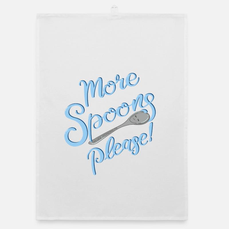 More Spoons please! Organic dish towel