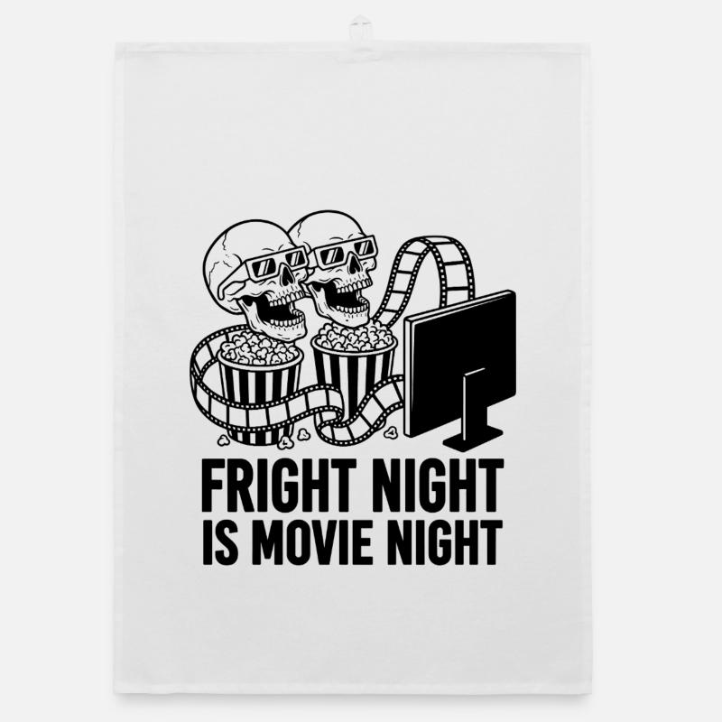 Conception de la soirée de films d’horreur de la soirée Fright Night Torchon bio