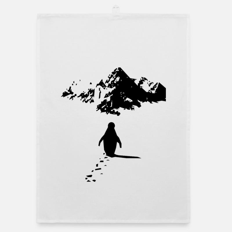 Lonely Penguin Organic dish towel