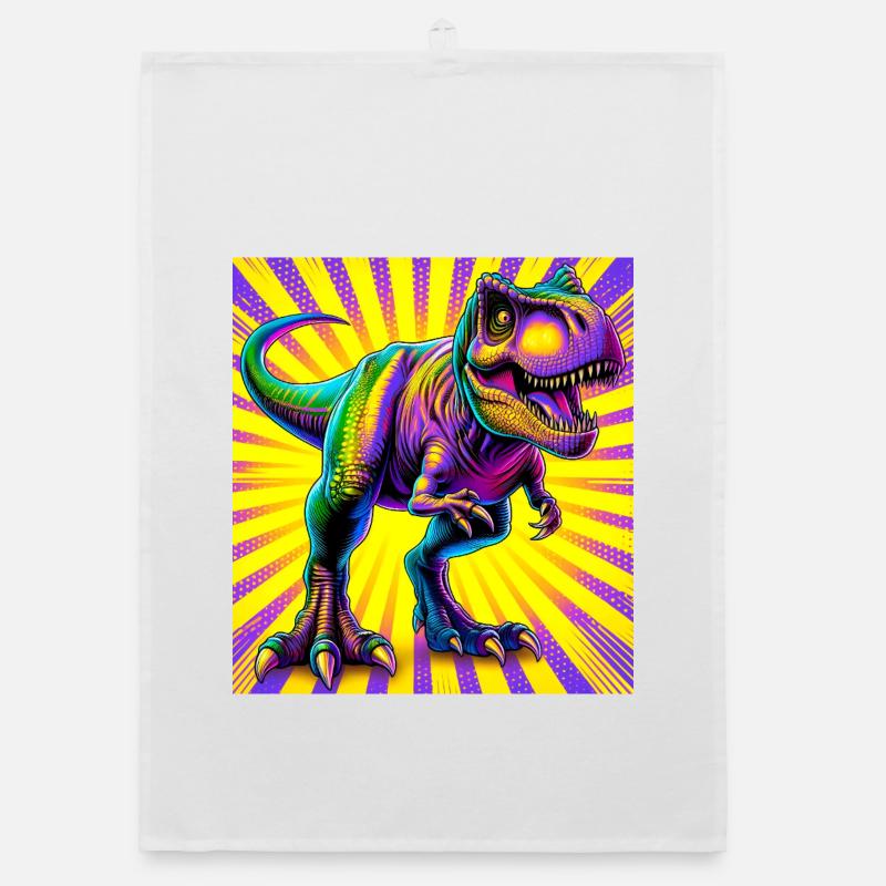dinosaure Torchon bio
