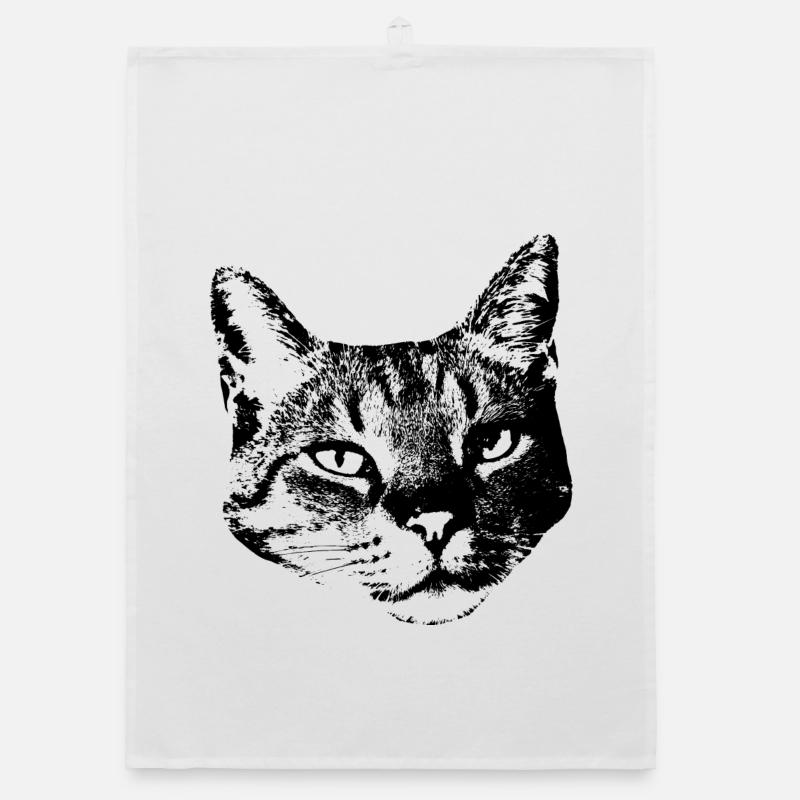 Chat Chat Chat Chat Chemise Cadeau Torchon bio